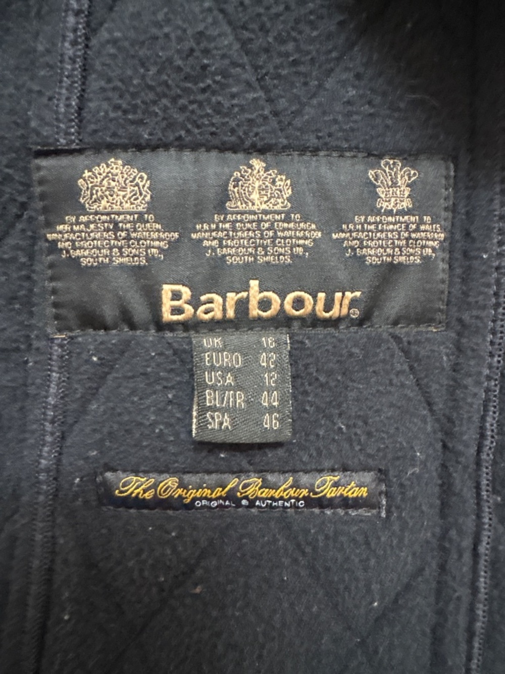 Barbour Quilted Jacket - Picture 3 of 3